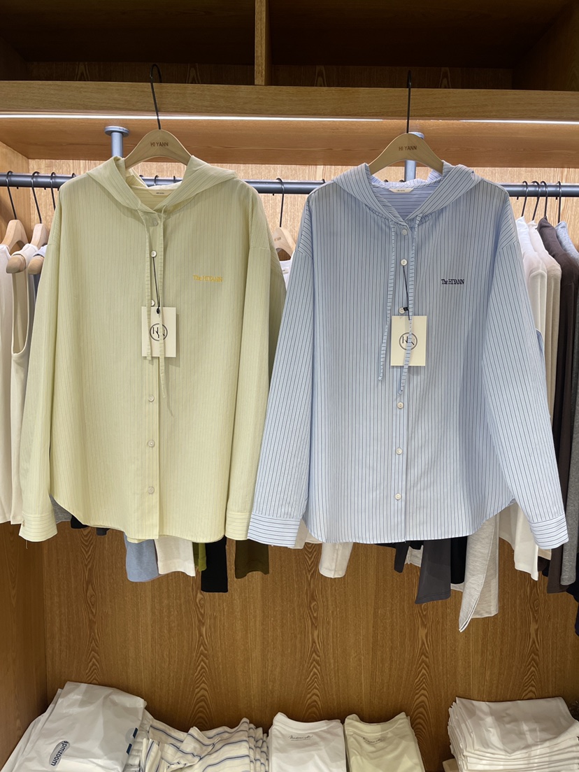 HI YANN韓國直郵女裝新款時尚職業休閑推薦26春夏襯衫蕾絲衫HI YANN襯衫/蕾絲衫