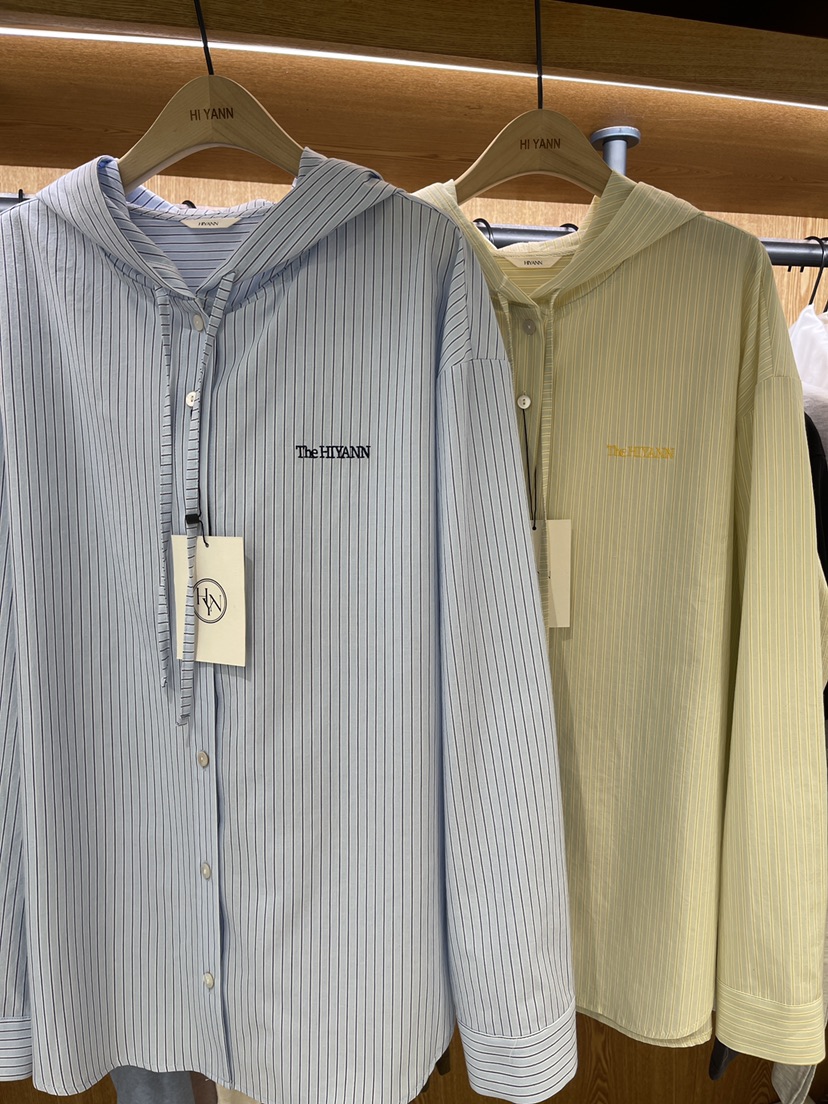 HI YANN韓國直郵女裝新款時尚職業休閑推薦26春夏襯衫蕾絲衫HI YANN襯衫/蕾絲衫