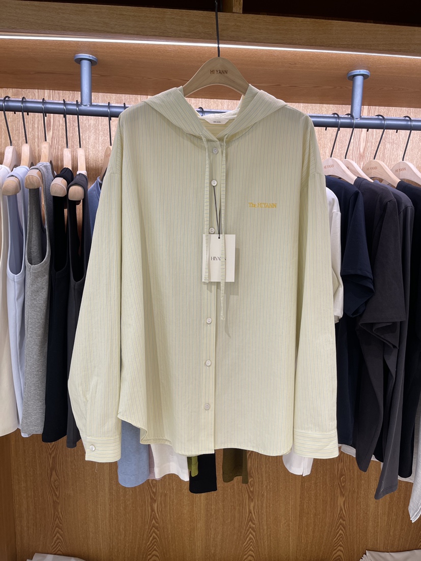 HI YANN韓國直郵女裝新款時尚職業休閑推薦26春夏襯衫蕾絲衫HI YANN襯衫/蕾絲衫圖色1