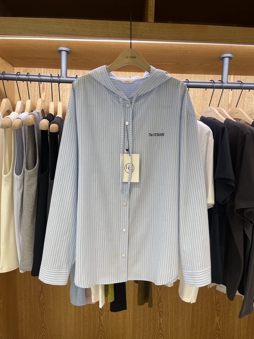 HI YANN韓國直郵女裝新款時尚職業休閑推薦26春夏襯衫蕾絲衫HI YANN襯衫/蕾絲衫圖色2