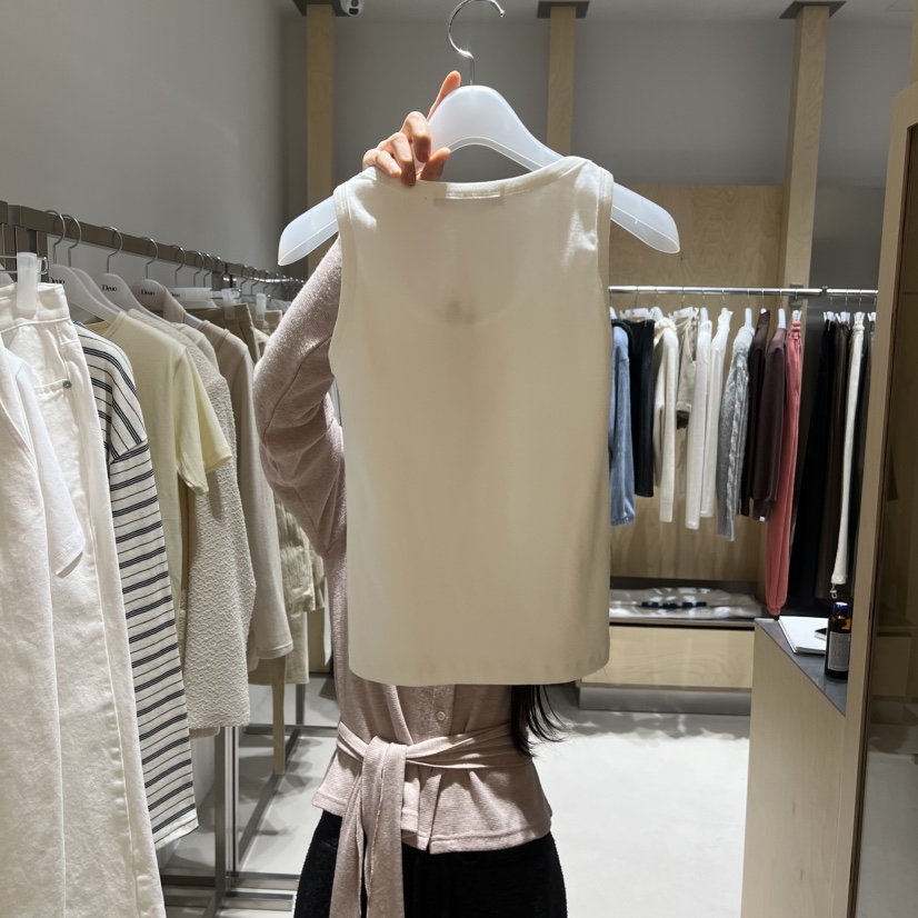 DEUO東大門代購女士新款26春夏真品休閑職業熱賣吊帶背心DEUO吊帶/背心