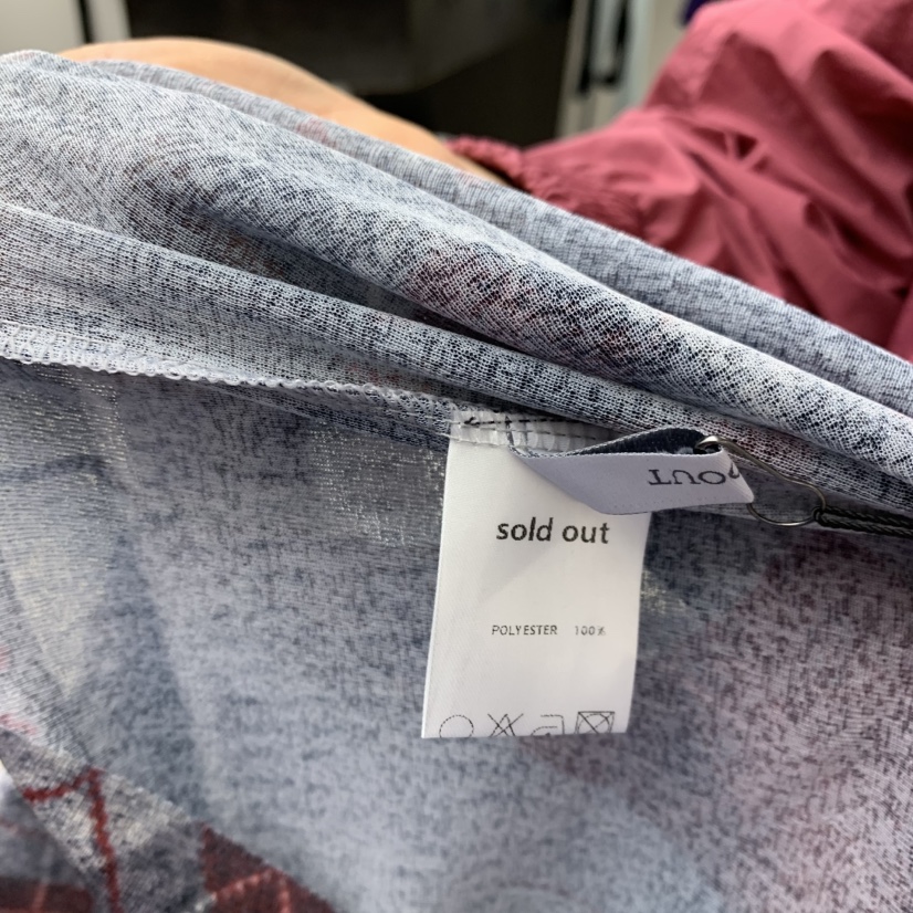 SOLD OUT東大門直郵女士新品真品人氣職業26春夏長袖T恤SOLD OUT長袖T恤