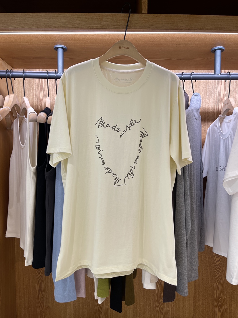 HI YANN韓國直郵女士新品職業休閑推薦熱賣人氣時尚真品T恤HI YANNT恤圖色2