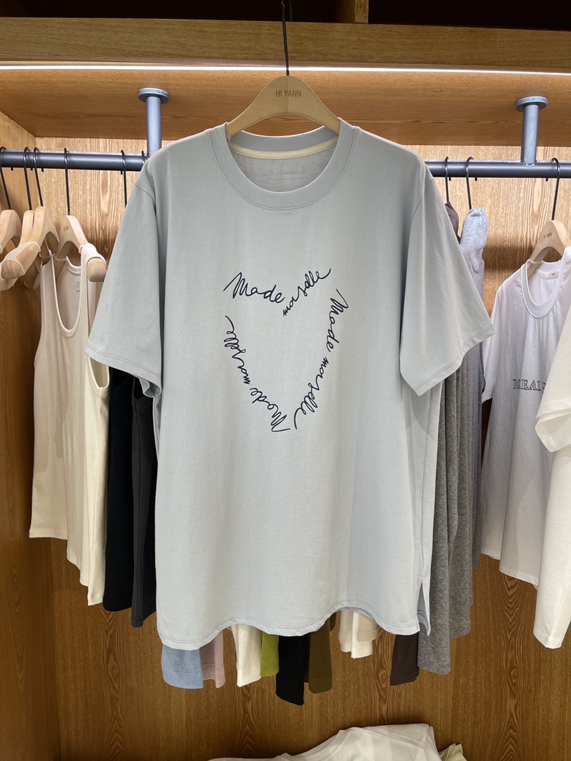 HI YANN韓國直郵女士新品職業休閑推薦熱賣人氣時尚真品T恤HI YANNT恤圖色3