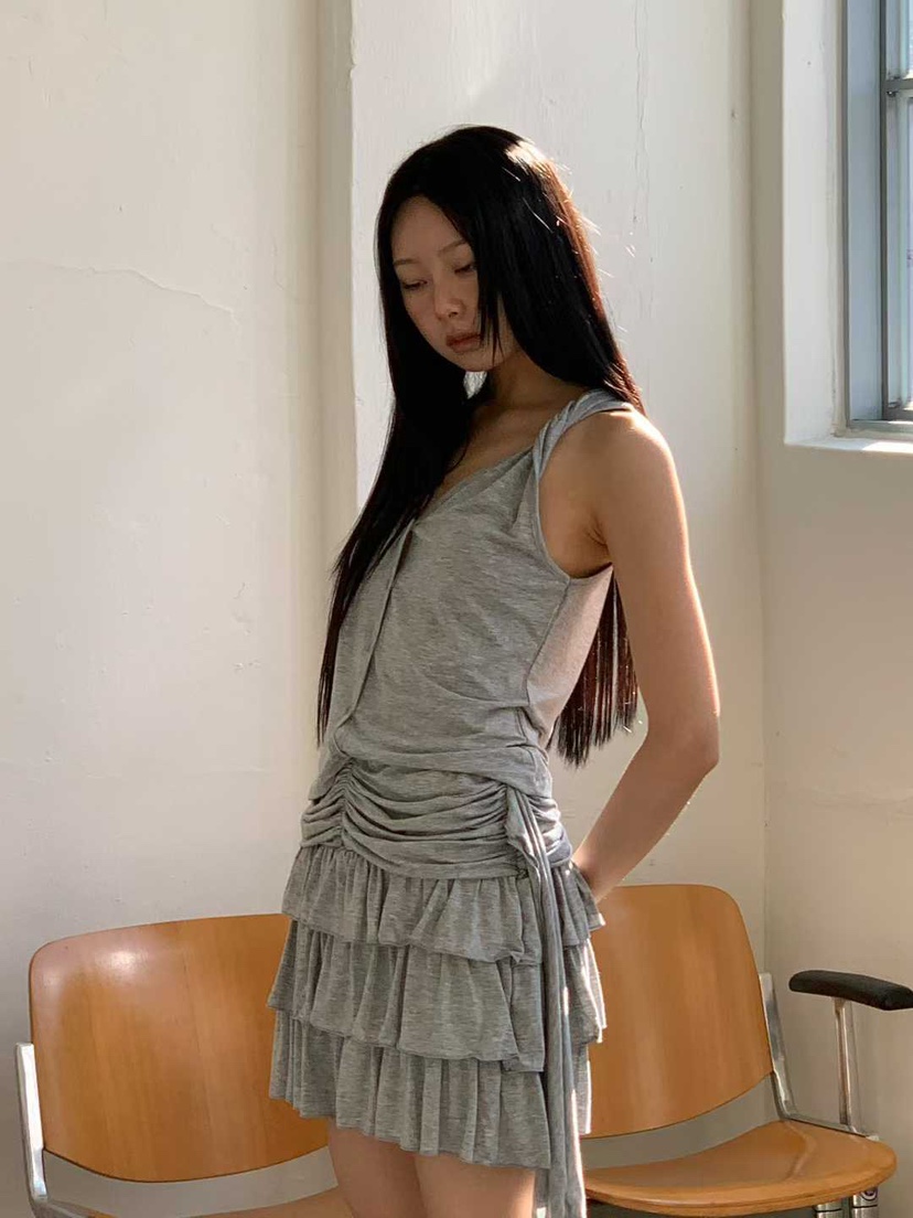 SOLD OUT東大門代購女裝新款真品人氣休閑時尚職業26春夏短裙SOLD OUT短裙