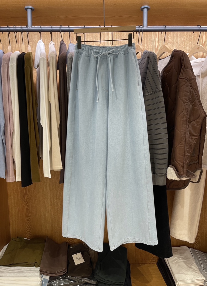 HI YANN東大門代購女裝新品熱賣職業人氣26春夏時尚休閑褲HI YANN休閑褲圖色3