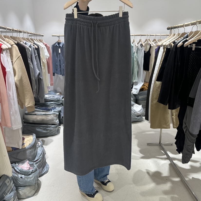 CONNAUGHT/DAILYJUD韓國代購女士新品熱賣推薦職業26春夏長裙CONNAUGHT/DAILYJUD長裙圖色1墨色