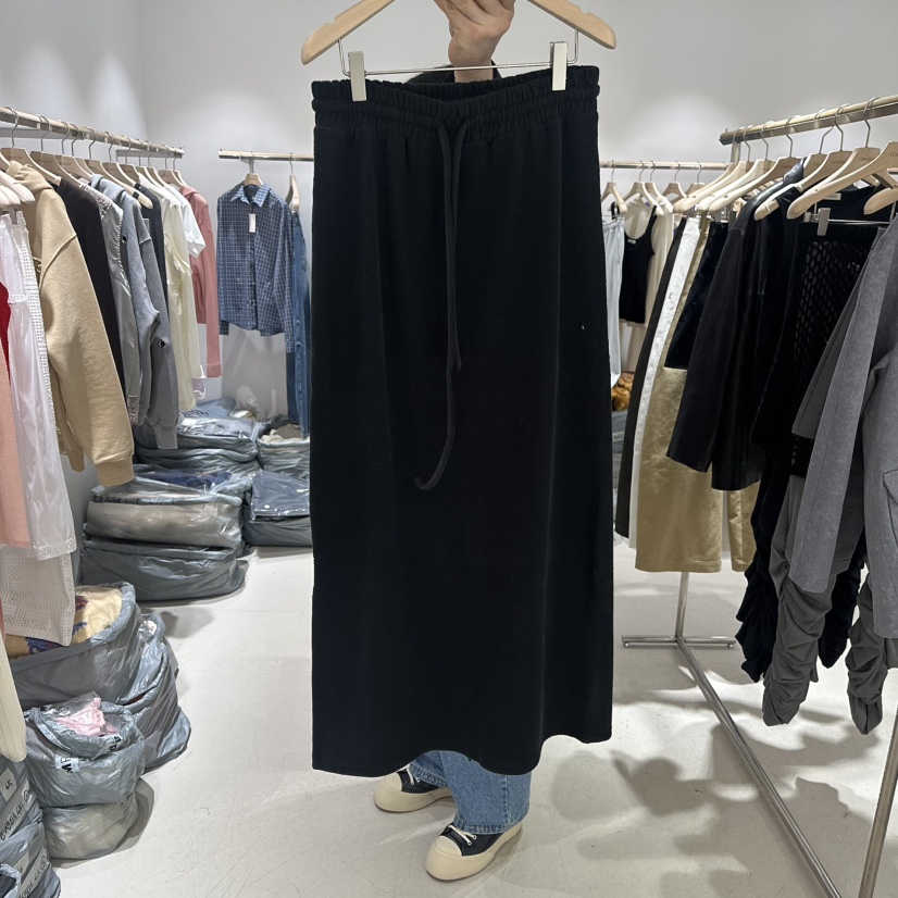 CONNAUGHT/DAILYJUD韓國代購女士新品熱賣推薦職業26春夏長裙CONNAUGHT/DAILYJUD長裙圖色2黑色