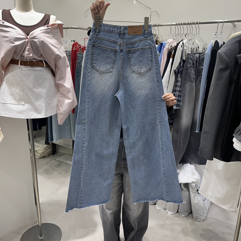 BAIE.38東大門直郵女裝新品真品職業人氣休閑26春夏牛仔褲BAIE.38牛仔褲