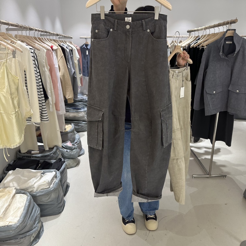 CONNAUGHT/DAILYJUD韓國直郵女士新品推薦時尚休閑褲工裝褲CONNAUGHT/DAILYJUD休閑褲圖色2