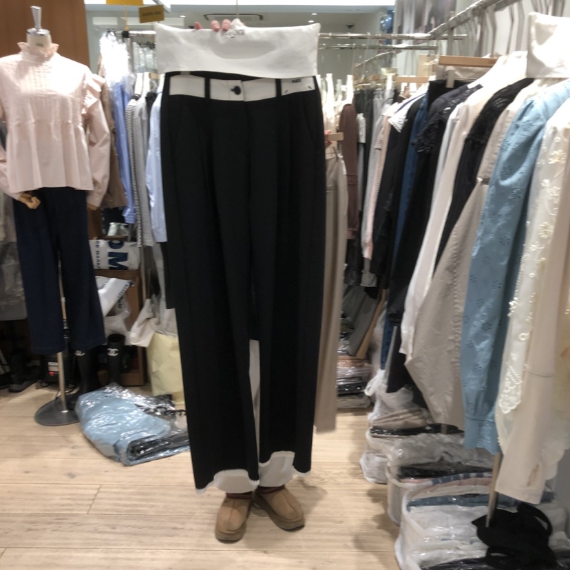 OGI東大門直郵女士新款職業推薦人氣真品休閑熱賣26春夏休閑褲FLat OGI休閑褲圖色2