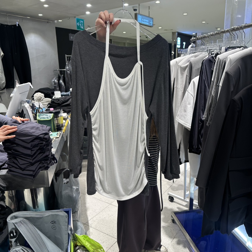 HERTZ-P韓國代購女裝新品26春夏人氣休閑套裝兩件套套裝HERTZ-P套裝圖色1