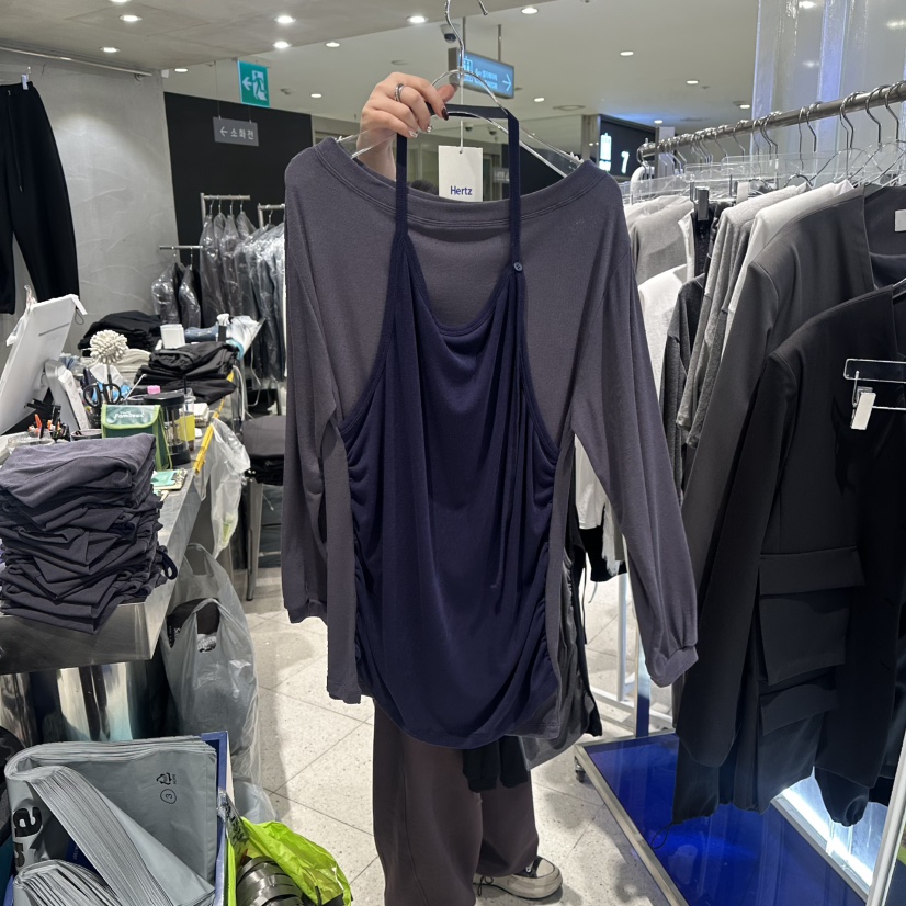 HERTZ-P韓國代購女裝新品26春夏人氣休閑套裝兩件套套裝HERTZ-P套裝圖色2