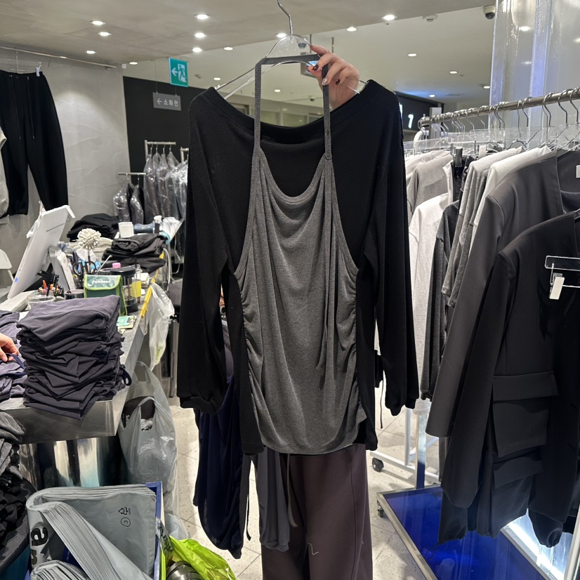 HERTZ-P韓國代購女裝新品26春夏人氣休閑套裝兩件套套裝HERTZ-P套裝圖色3