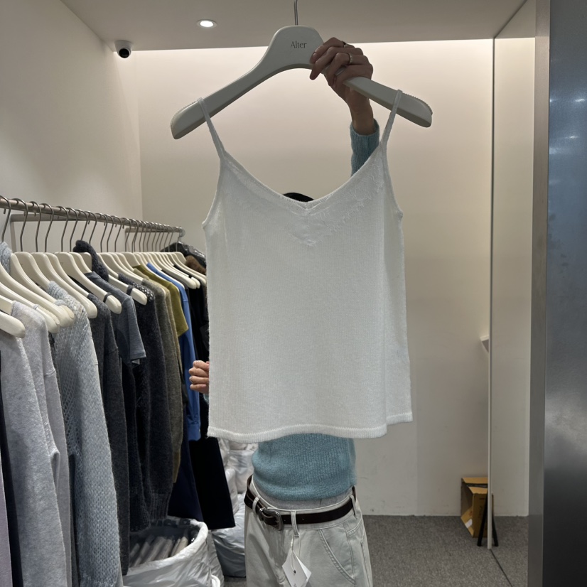 ALTER韓國直郵女裝新款推薦真品26春夏休閑人氣職業吊帶背心Alter吊帶/背心圖色1