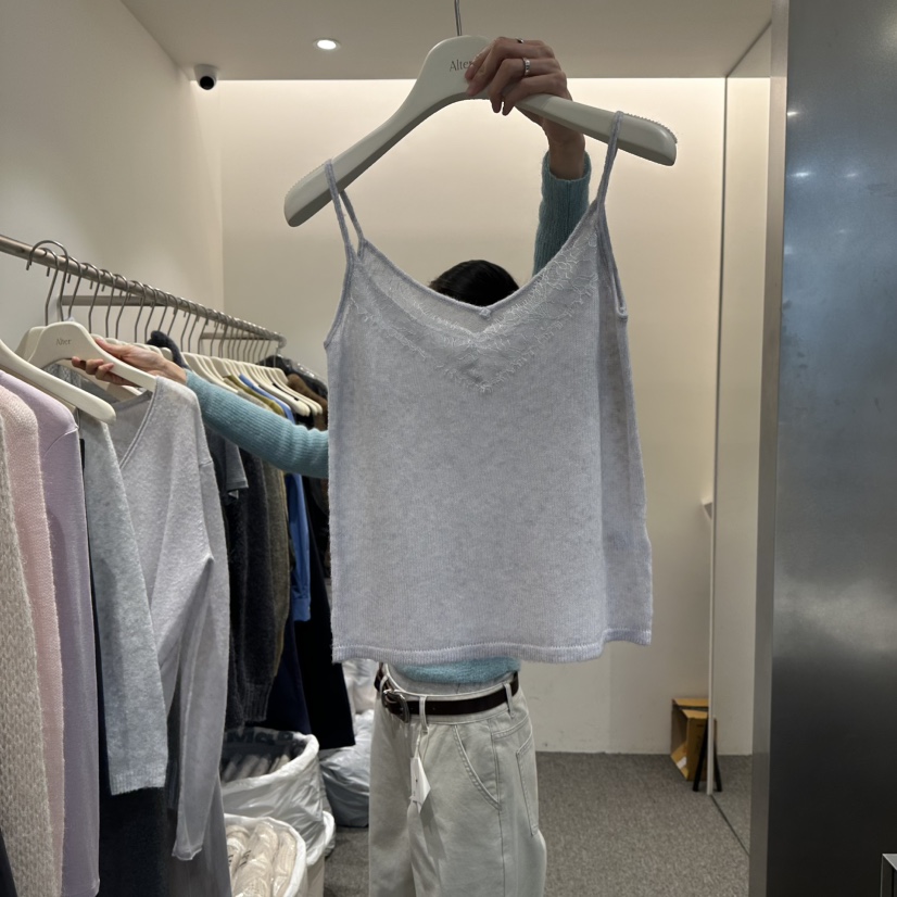 ALTER韓國直郵女裝新款推薦真品26春夏休閑人氣職業吊帶背心Alter吊帶/背心圖色2
