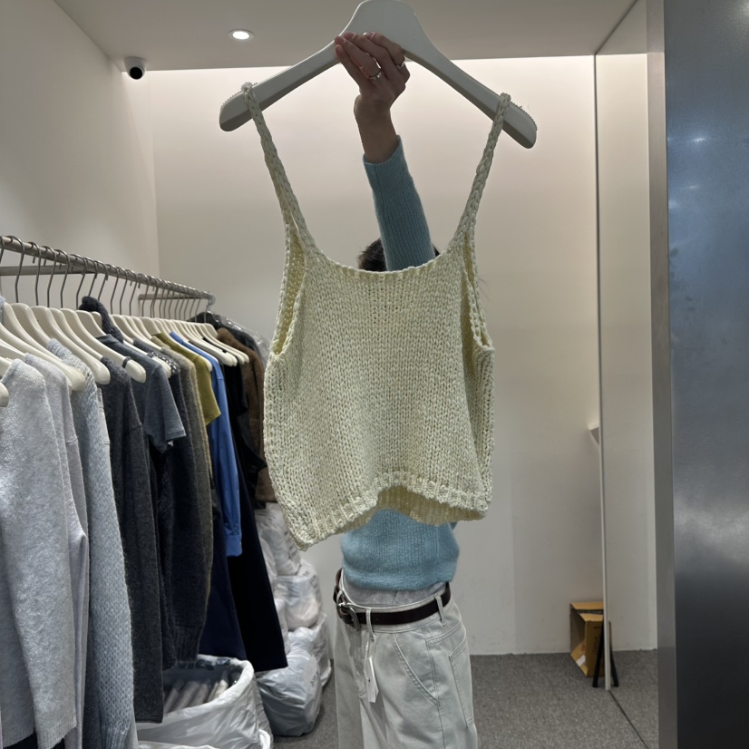 ALTER東大門直郵女士新品26春夏真品休閑職業推薦吊帶背心Alter吊帶/背心