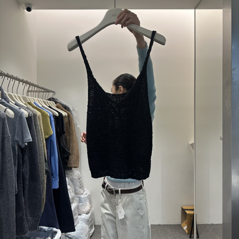 ALTER東大門直郵女士新品26春夏真品休閑職業推薦吊帶背心Alter吊帶/背心圖色2