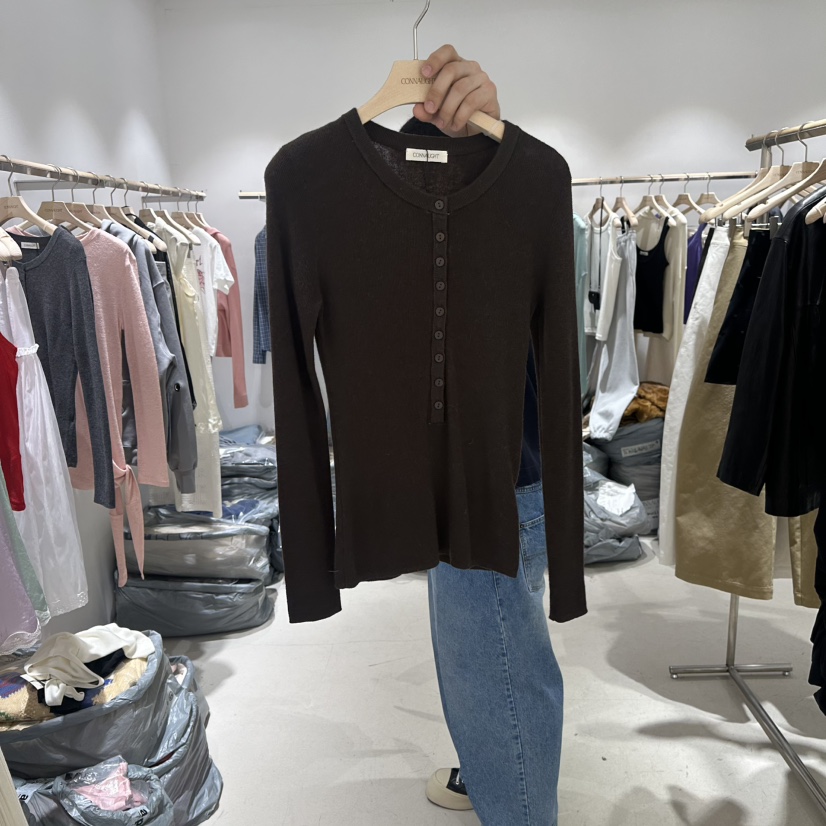 CONNAUGHT/DAILYJUD韓國代購女士新品熱賣人氣職業長袖T恤CONNAUGHT/DAILYJUD長袖T恤圖色3