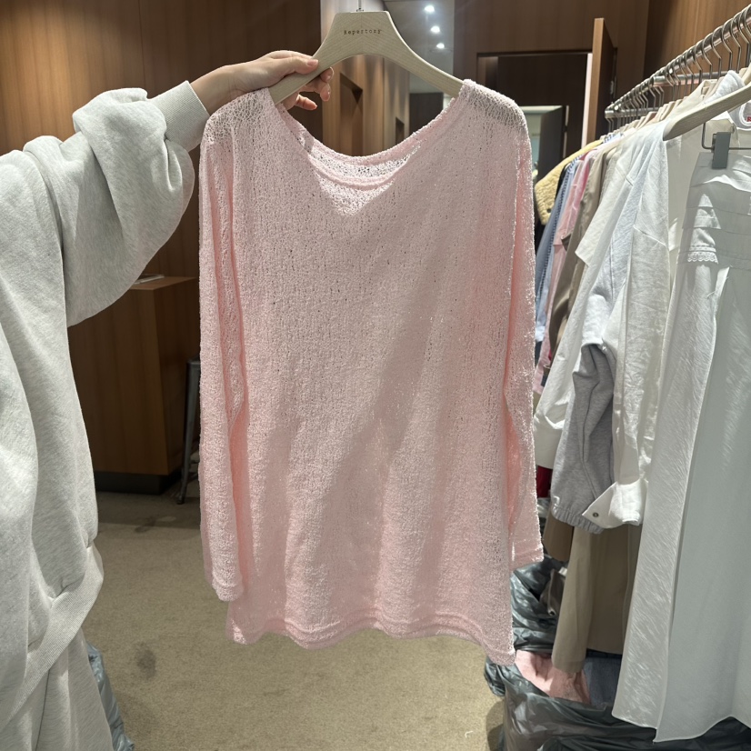REPERTORY東大門代購女士新款時尚真品熱賣職業休閑長袖T恤REPERTORY長袖T恤圖色1