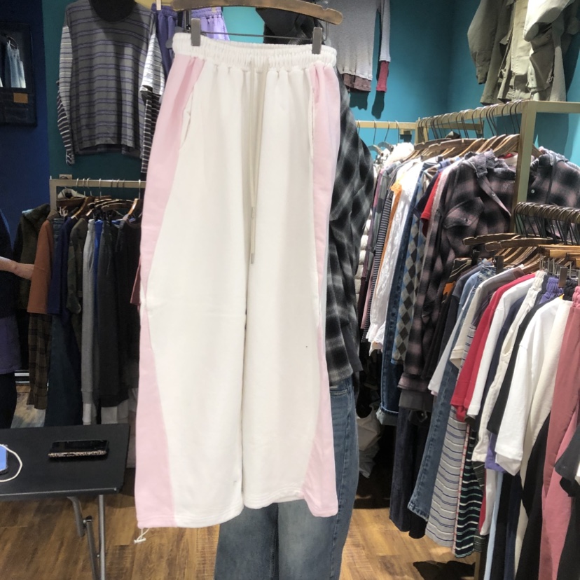 MERCI LINDA東大門代購女士新品休閑時尚26春夏真品休閑褲MERCI LINDA休閑褲圖色1