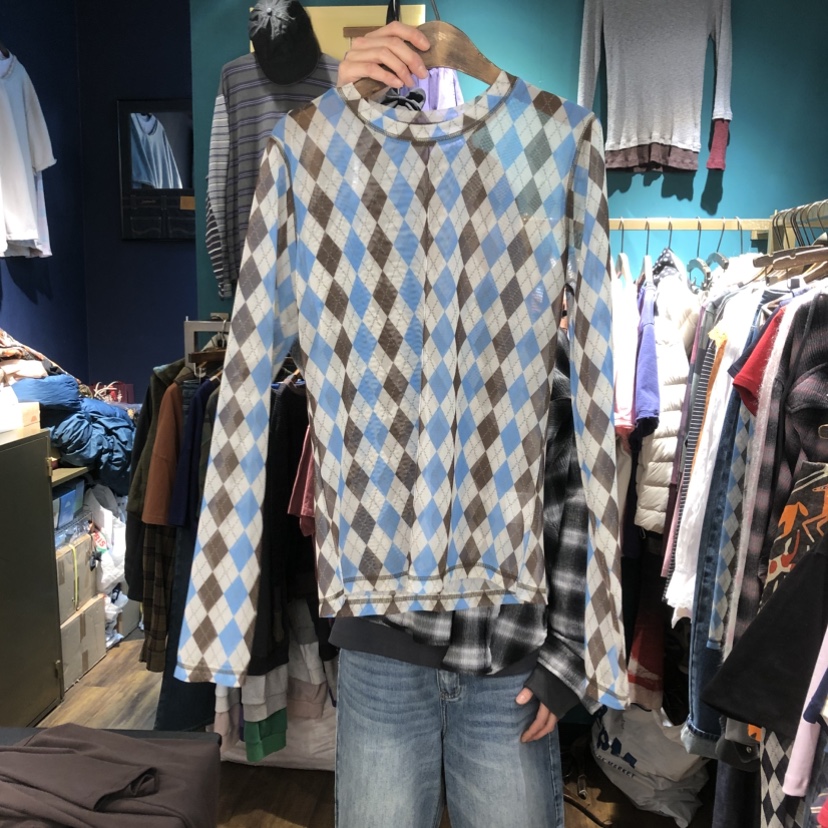 MERCI LINDA東大門直郵女士新款熱賣真品26春夏人氣長袖T恤MERCI LINDA長袖T恤圖色1