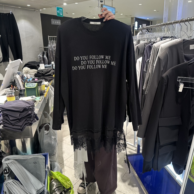 HERTZ-P東大門直郵女裝新品推薦職業真品時尚26春夏長袖T恤HERTZ-P長袖T恤圖色2