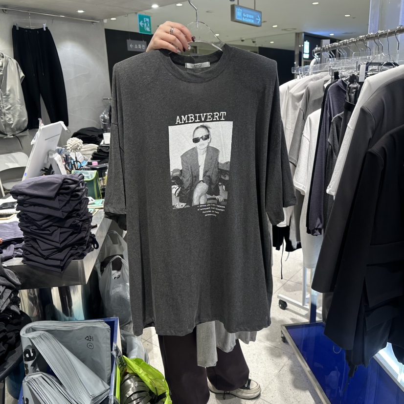 HERTZ-P東大門代購女裝新款人氣休閑時尚職業熱賣26春夏T恤HERTZ-PT恤圖色2