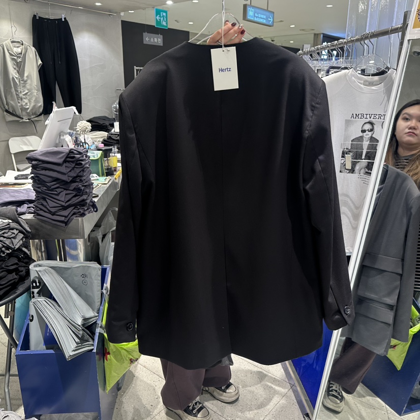 HERTZ-P韓國代購女士新款推薦26春夏休閑人氣職業熱賣夾克HERTZ-P夾克