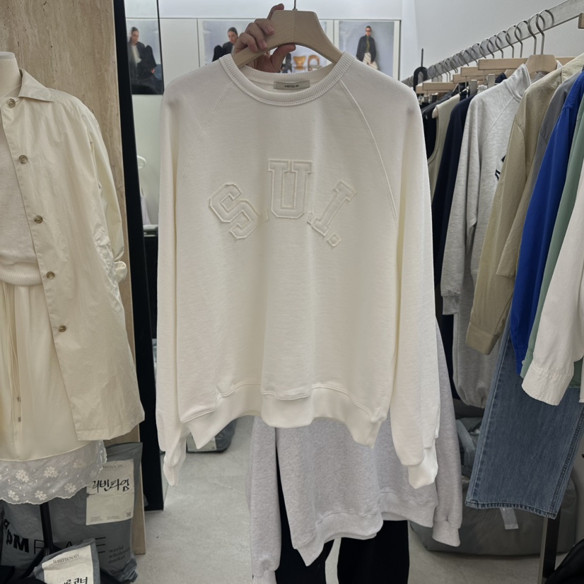 WRITTEN BY韓國直郵女士新款熱賣職業休閑26春夏真品衛衣WRITTEN BY衛衣圖色1