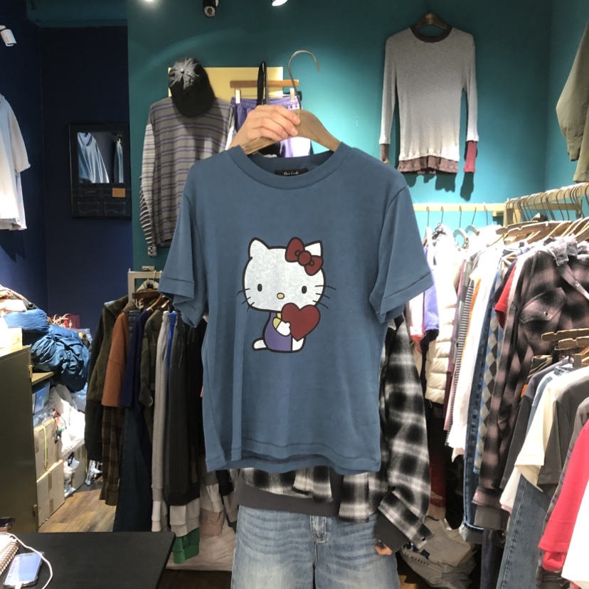 MERCI LINDA東大門實拍女士新品職業真品熱賣26春夏T恤海軍MERCI LINDAT恤圖色1