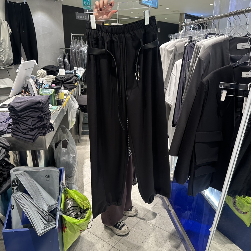 HERTZ-P韓國代購女士新款職業人氣時尚26春夏休閑褲不含腰帶HERTZ-P休閑褲圖色2