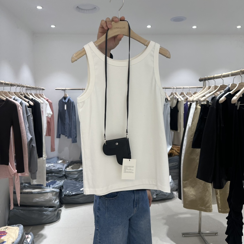 CONNAUGHT/DAILYJUD韓國代購女士新款熱賣吊帶背心不含飾品CONNAUGHT/DAILYJUD吊帶/背心圖色1