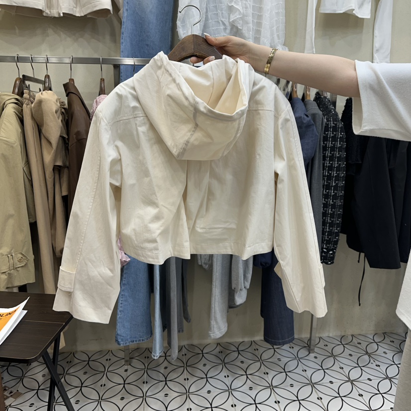 BAMBOLINA韓國代購女裝新品真品休閑熱賣26春夏時尚人氣夾克BAMBOLINA夾克