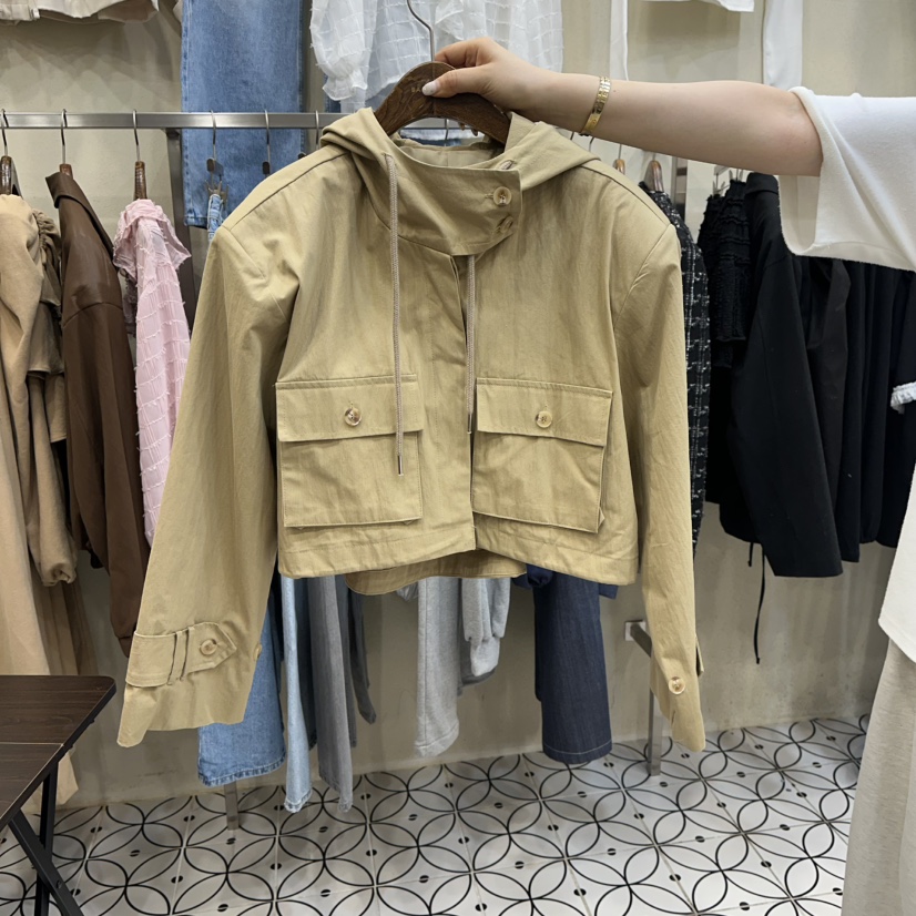 BAMBOLINA韓國代購女裝新品真品休閑熱賣26春夏時尚人氣夾克BAMBOLINA夾克圖色2