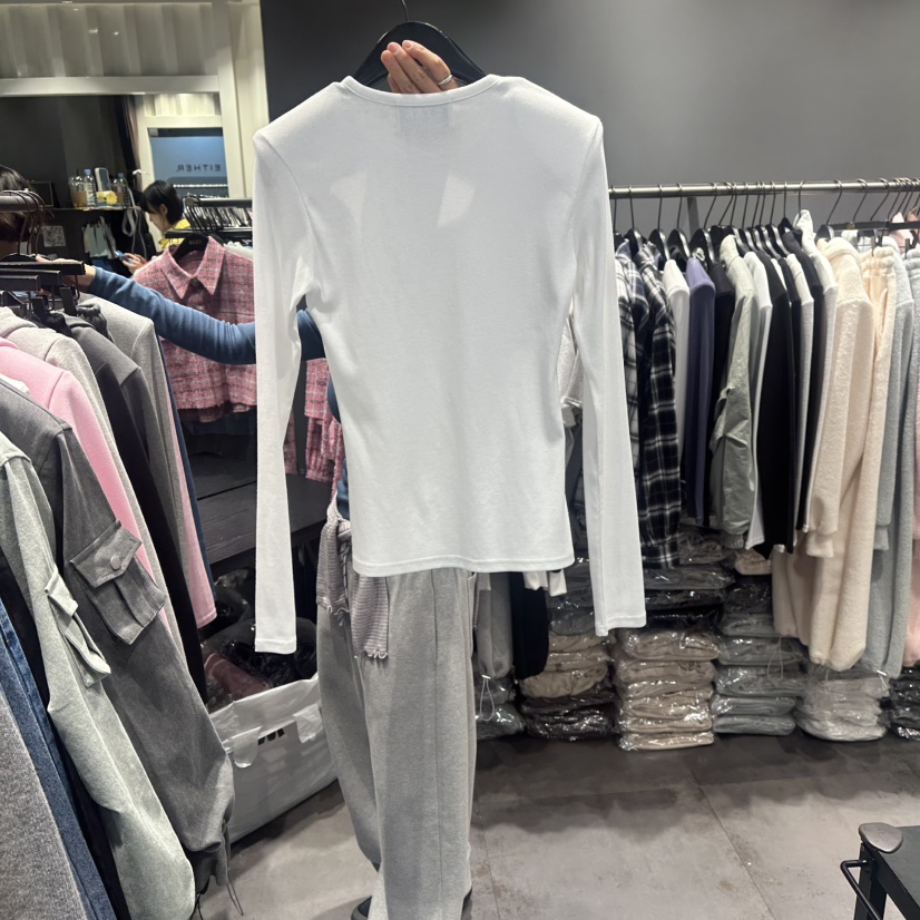 STAR-L東大門實拍女士新款真品職業休閑時尚熱賣長袖T恤STAR-L長袖T恤