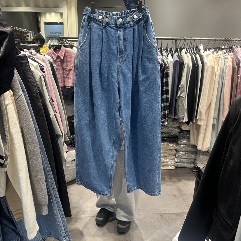 STAR-L東大門代購女士新款推薦時尚職業真品熱賣人氣牛仔褲STAR-L牛仔褲圖色1