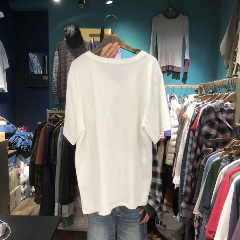 MERCI LINDA東大門代購女士新款職業推薦T恤不含內搭雙V領MERCI LINDAT恤