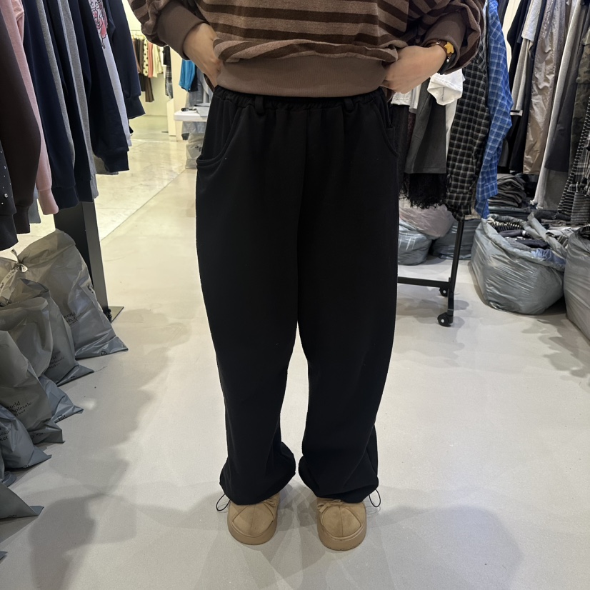 CREDITO東大門實拍女士新品人氣真品熱賣26春夏休閑褲腰帶CREDITO休閑褲圖色3