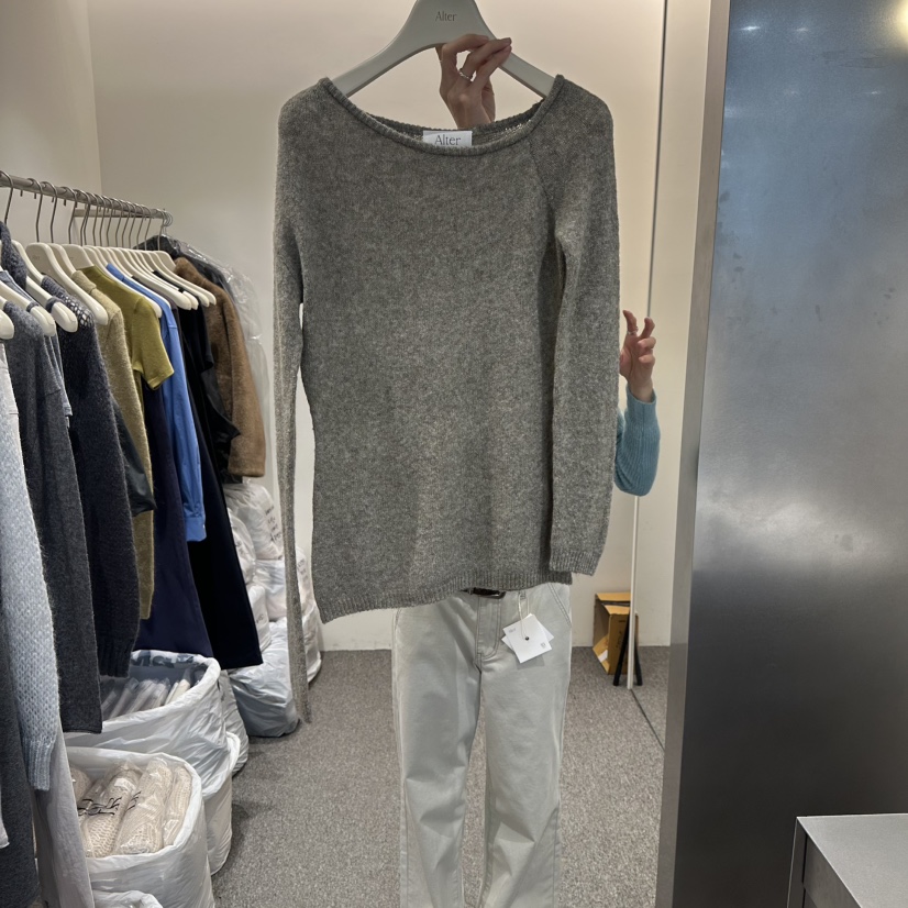 ALTER韓國代購女士新款人氣推薦真品職業熱賣針織衫不含內搭Alter針織衫圖色4