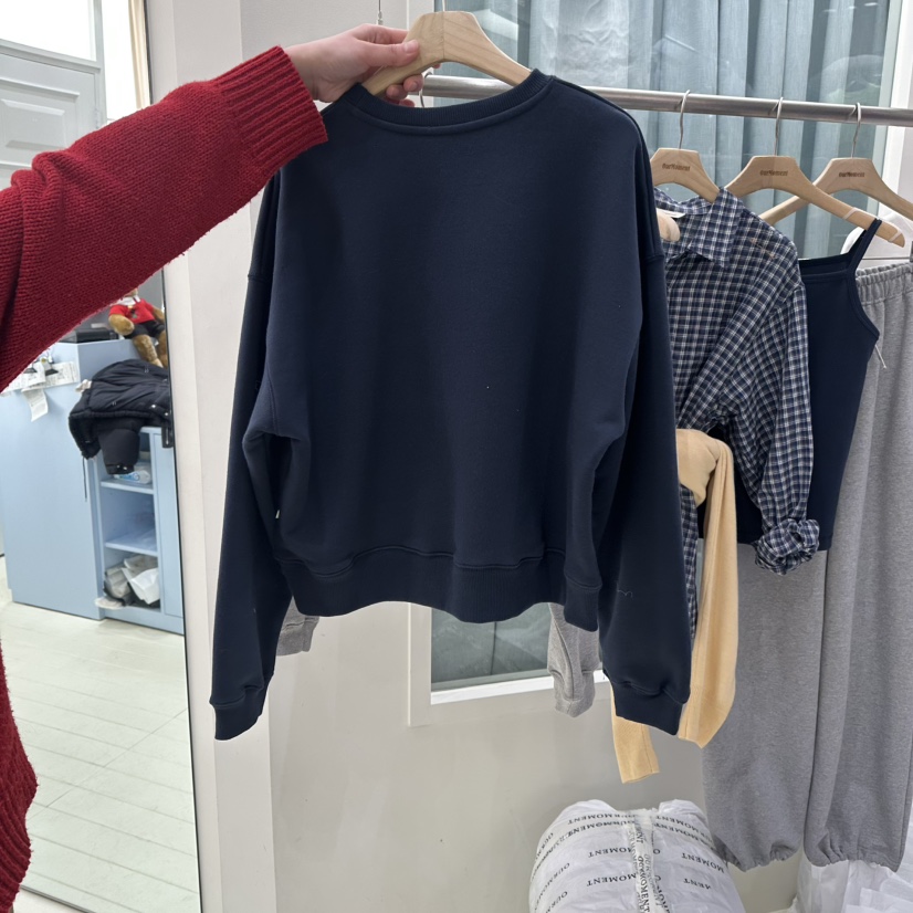 OURMOMENT韓國直郵女士新品26春夏熱賣休閑時尚真品推薦衛衣OURMOMENT衛衣