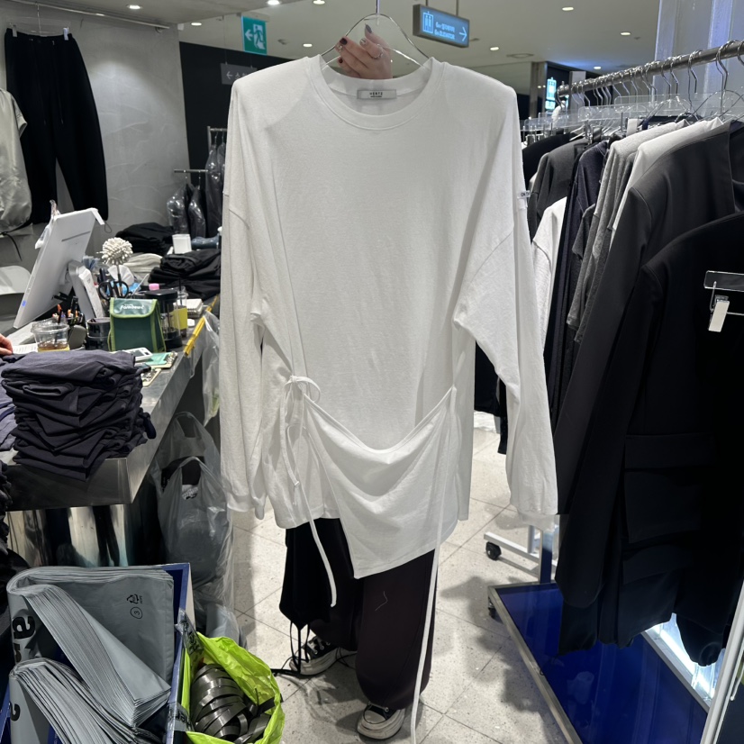 HERTZ-P東大門實拍女士新品真品熱賣人氣職業26春夏長袖T恤HERTZ-P長袖T恤圖色1