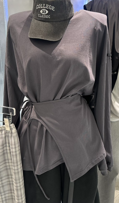 HERTZ-P東大門實拍女士新品真品熱賣人氣職業26春夏長袖T恤HERTZ-P長袖T恤圖色2