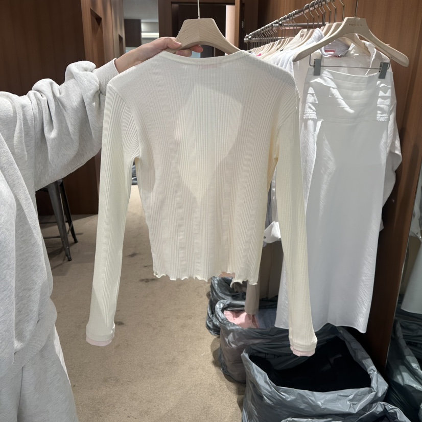 REPERTORY東大門直郵女士新品職業真品針織衫羊毛衫假兩件REPERTORY針織衫