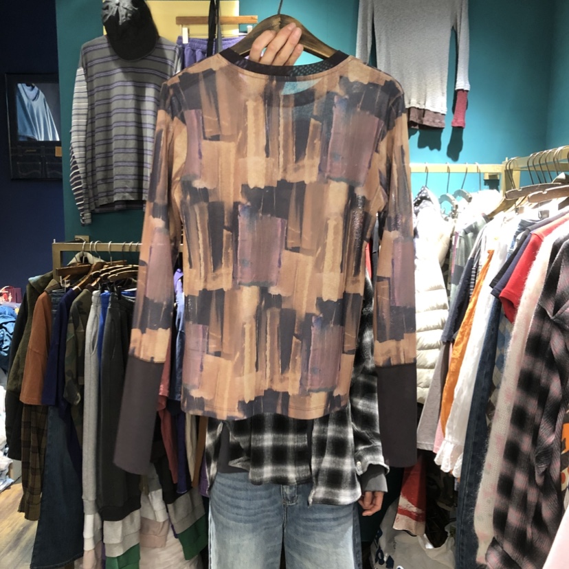 MERCI LINDA韓國直郵女士新款職業真品休閑時尚人氣長袖T恤MERCI LINDA長袖T恤