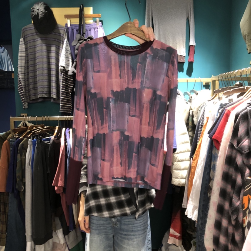 MERCI LINDA韓國直郵女士新款職業真品休閑時尚人氣長袖T恤MERCI LINDA長袖T恤圖色2