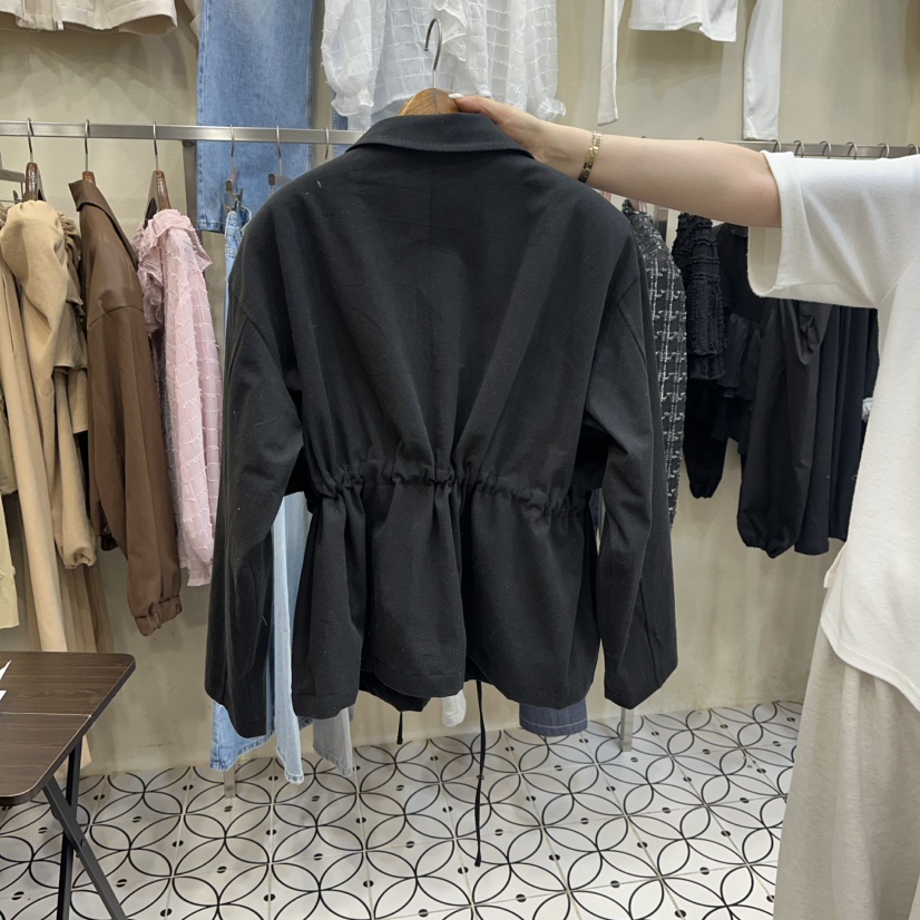 BAMBOLINA韓國直郵女裝新款職業26春夏推薦休閑真品時尚夾克BAMBOLINA夾克