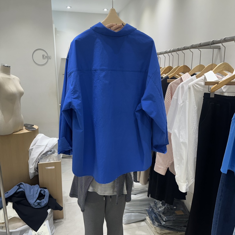 EN.U東大門實拍女裝新品時尚真品職業休閑26春夏襯衫蕾絲衫EN.U襯衫/蕾絲衫