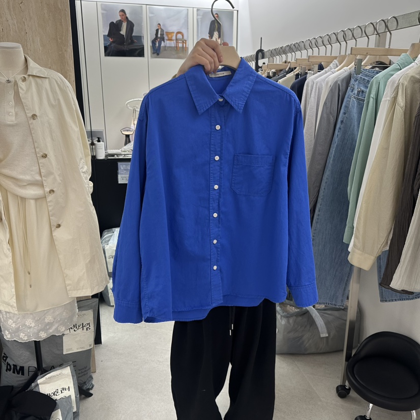 WRITTEN BY韓國直郵女裝新品真品推薦時尚休閑襯衫蕾絲衫WRITTEN BY襯衫/蕾絲衫圖色4