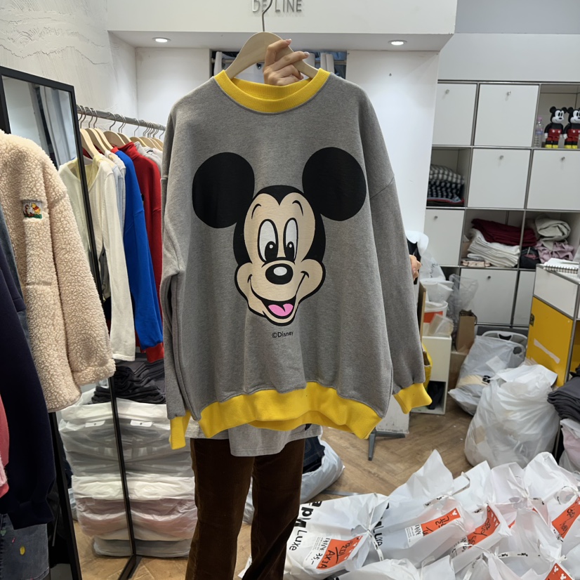 DE LINE東大門代購女士新品人氣26春夏職業休閑推薦衛衣DE LINE衛衣圖色2